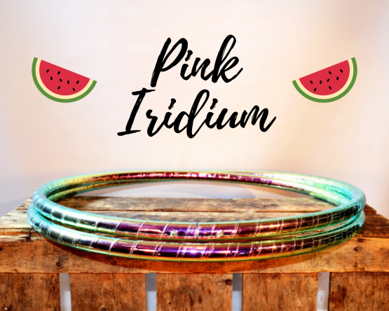 Polypro hoepel Pink Iridium kopen bij De Hoepeljuf Hoopdance en Hoelahoeps
