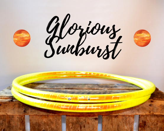 Polypro hoelahoep Glorious Sunburst